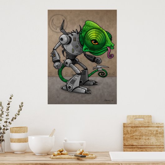 カメレオゾイド ポスター (キッチン)