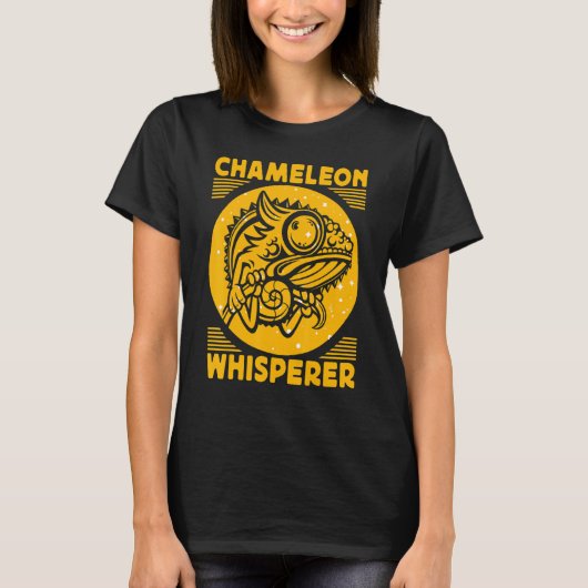 カメレオンことわざ Tシャツ (正面)