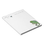 カメレオンとフライ – "自分の言葉で ノートパッド (アングル)