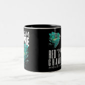 カメレオンのコーヒー・マグ ツートーンマグカップ (中央)