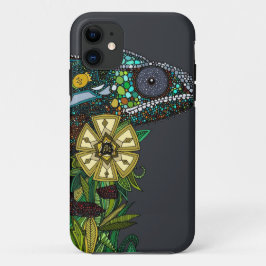 カメレオンのピューター iPhone 11 ケース