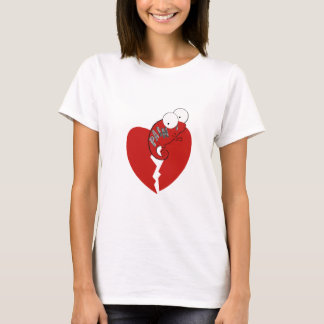 カメレオンの失恋か苦痛 Tシャツ