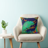 カメレオンの枕 クッション (椅子)