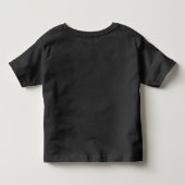 カメレオンの楽しい朝の挨拶 トドラーTシャツ (裏面)