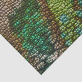 カメレオンの皮の質のテンプレート 薄葉紙 (詳細)