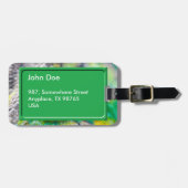 カメレオンの目 ラゲッジタグ (正面横)