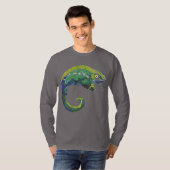 カメレオンのTシャツ Tシャツ (正面フル)