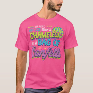 カメレオンよりも混乱している Tシャツ