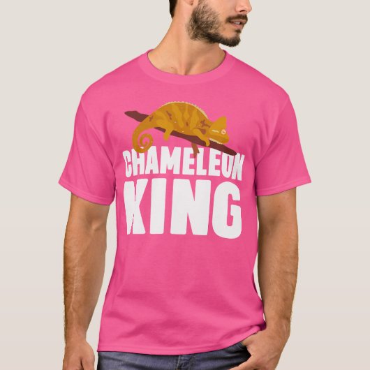 カメレオンキングカメレオン Tシャツ (正面)