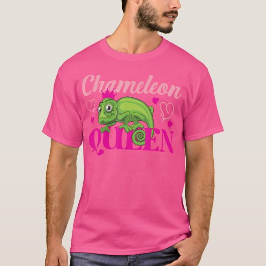 カメレオンクイーン Tシャツ (正面)