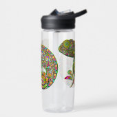 カメレオンサイケデリックファンタジー ウォーターボトル (左面)