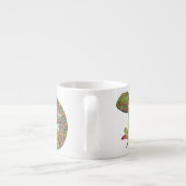 カメレオンサイケデリックファンタジー エスプレッソカップ (裏面)