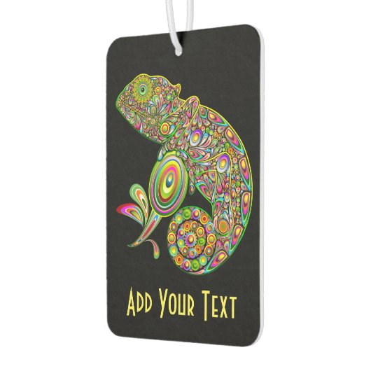 カメレオンサイケデリックファンタジー カーエアーフレッシュナー (左)