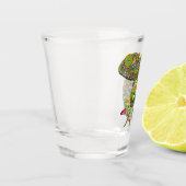 カメレオンサイケデリックファンタジー ショットグラス (左)