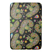 カメレオンサイケデリックファンタジー バスマット (正面縦)