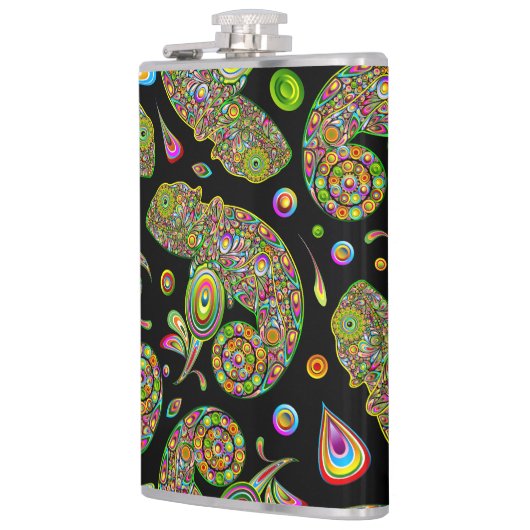カメレオンサイケデリックファンタジー フラスク (左)