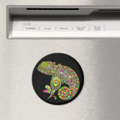 カメレオンサイケデリックファンタジー マグネット (インサイチュ (食洗機))