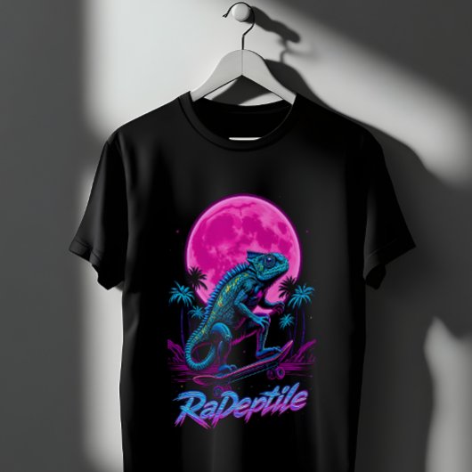 カメレオンスケートボード Tシャツ