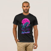 カメレオンスケートボード Tシャツ (正面フル)