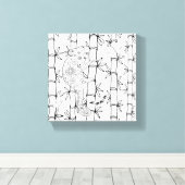 カメレオンドードル6 キャンバスプリント (インサイチュ (ウッドフロア))