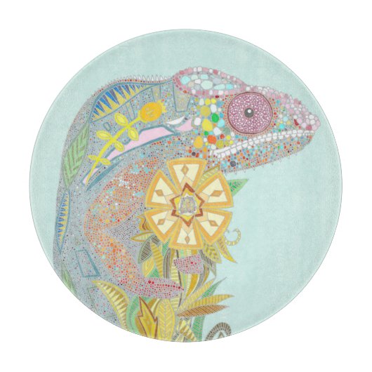 カメレオンパステル カッティングボード (正面)