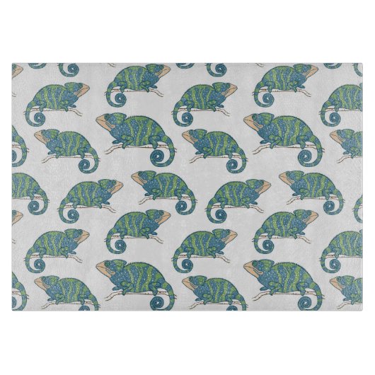 カメレオンパターン カッティングボード (正面)