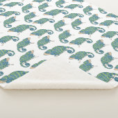 カメレオンパターン シェルパブランケット (3/4)