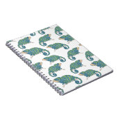 カメレオンパターン ノートブック (右側)