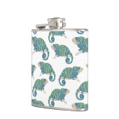 カメレオンパターン フラスク (左)