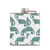 カメレオンパターン フラスク (裏面)