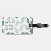 カメレオンパターン ラゲッジタグ (裏面横)