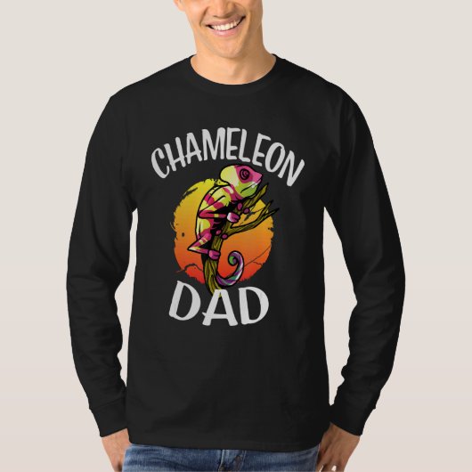 カメレオンパパ Tシャツ (正面)