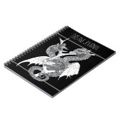 カメレオンヒドラドラゴン ノートブック (左側)