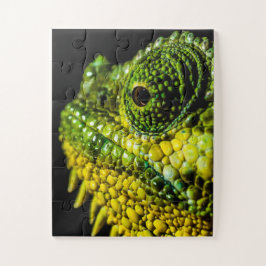 カメレオンポートレート ジグソーパズル