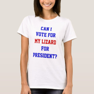 カメレオン大統領 Funny Politics Tシャツ