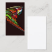 カメレオン抽象芸術アート名刺 名刺 (正面/裏面)