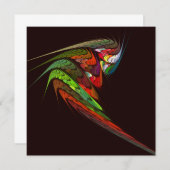 カメレオン抽象芸術アート (正面/裏面)