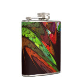 カメレオン抽象芸術アート フラスク (右)