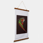 カメレオン抽象芸術アート 吊り下げ型タペストリー (傾斜あり)