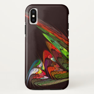 カメレオン抽象芸術アート iPhone XSケース