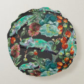 カメレオン枕 ラウンドクッション (裏面)