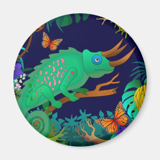 カメレオン磁石 マグネット (正面)