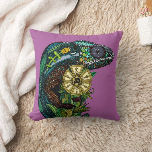 カメレオン蘭 クッション (ブランケット)