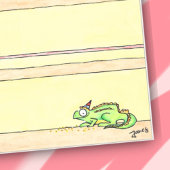 カメレオン誕生日グリーティングカード サンキューカード