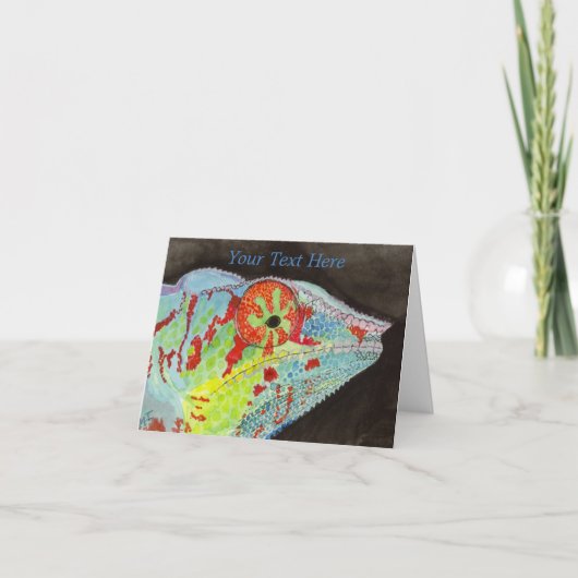 カメレオン サンキューカード (正面)