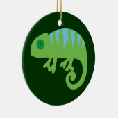 カメレオン セラミックオーナメント (右)