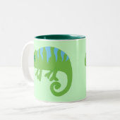 カメレオン ツートーンマグカップ (正面左)