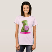 カメレオン ハート (ラブ ユー) Tシャツ (正面フル)
