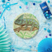 カメレオン ペーパープレート (パーティー)