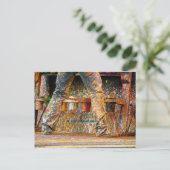 カメレオン ポストカード (スタンド正面)